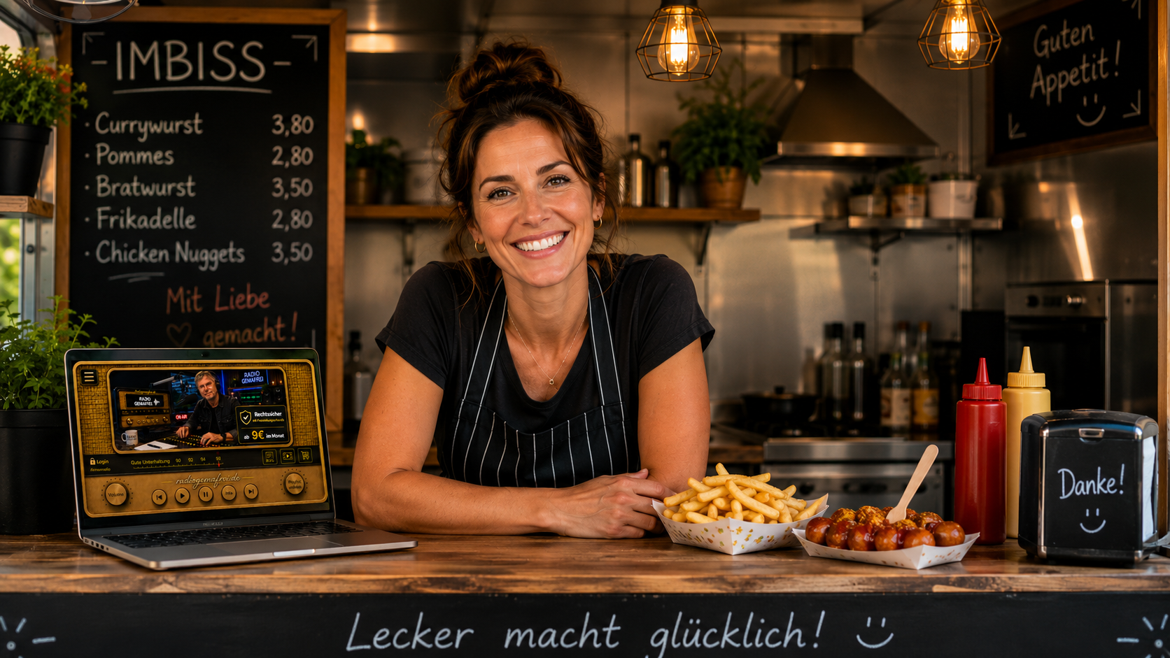 GEMAfreie Musik für Imbiss und Foodtruck